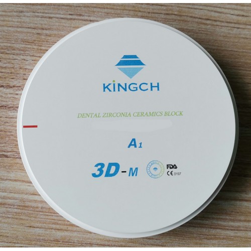 1 Uds Bloque de circonio multicapa para laboratorio Dental 3D bloque de cerámica CAD/CAM