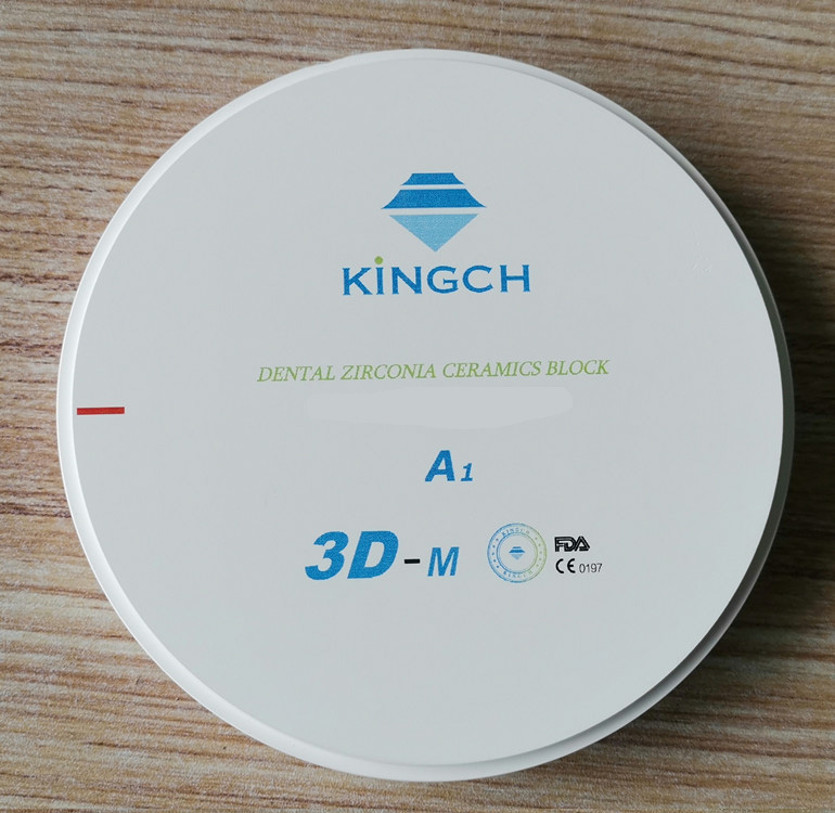 1 Uds Bloque de circonio multicapa para laboratorio Dental 3D bloque de cerámica CAD/CAM