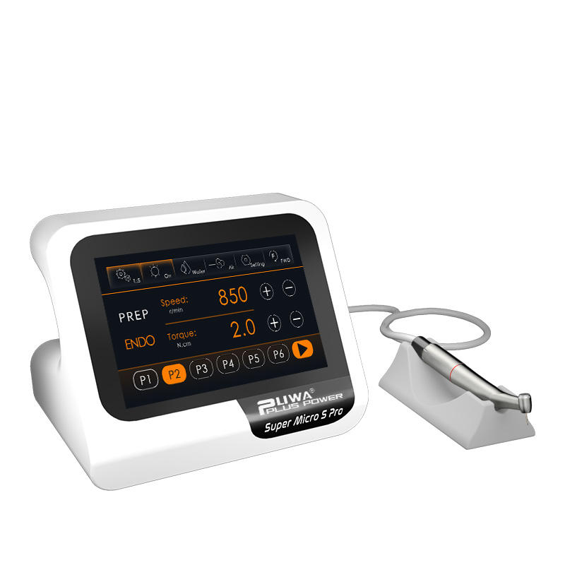 Pluspower® Super Micro S Pro 2 in 1 motor dental eléctrico sin escobillas con motor endodoncia