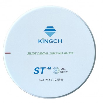 1 Pcs ST-M bloque de Zirconia Dental multicapa CAD/CAM cerámica en blanco