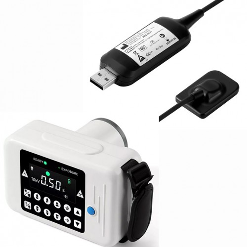 Cámara de rayos X dental portátil y kit de sensor de rayos X RVG