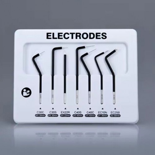 Juego de 7 puntas de repuesto para electrocirugía compatibles con unidad de electrocirugía odontológico