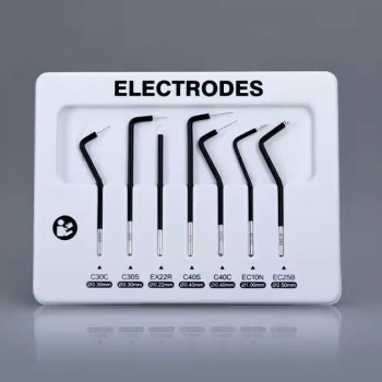 Juego de 7 puntas de repuesto para electrocirugía compatibles con unidad de electrocirugía odontológico