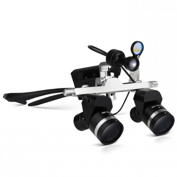 YWJ-MG11U 3.0X-5.0X Lupa quirúrgica ergonómica dental ajustable con luz LED de 5W