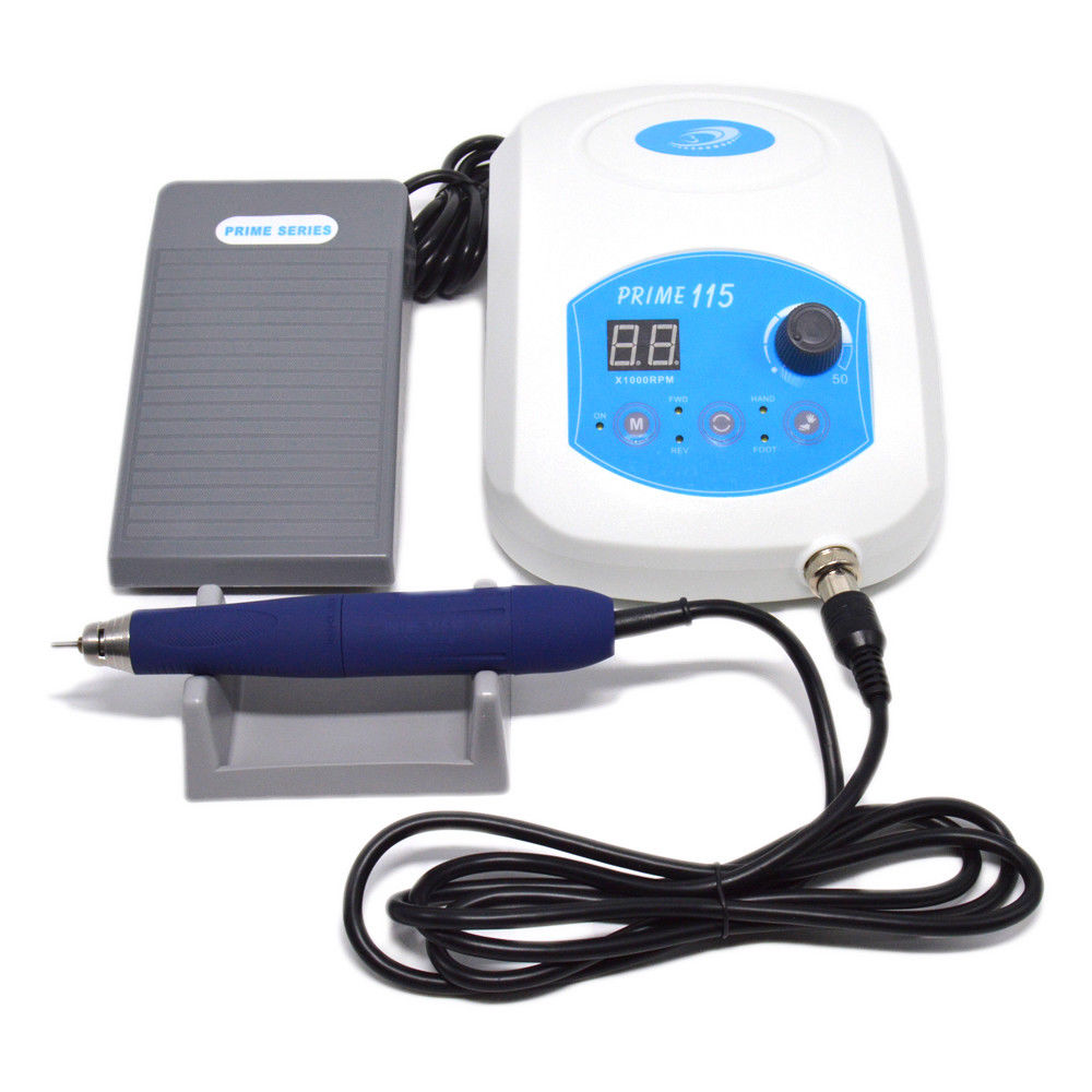 PRIME 115 Micromotor Laboratorio Dental 50000RPM con Pieza de Mano