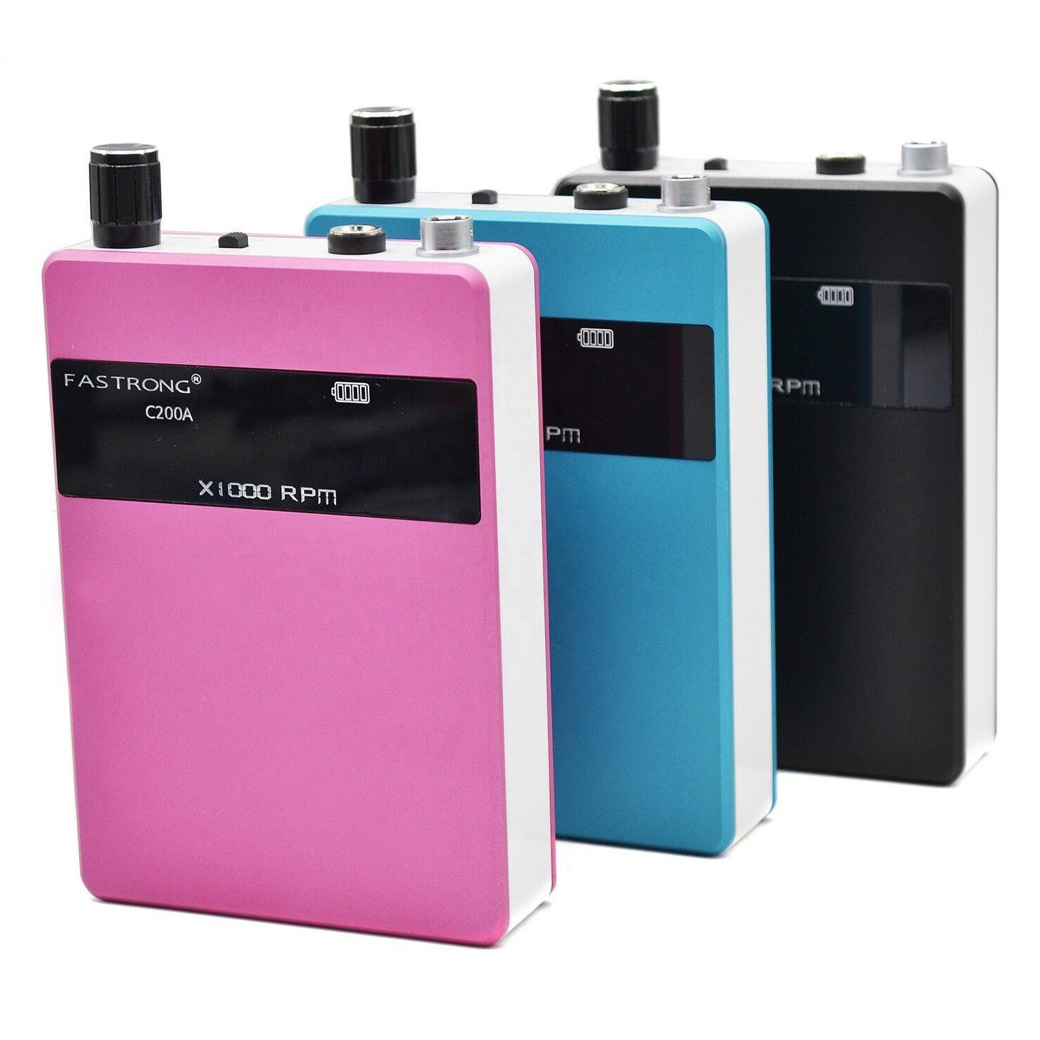 FASTRONG C200A Micromotor Portátil Laboratorio Dental con Batería para Pulido