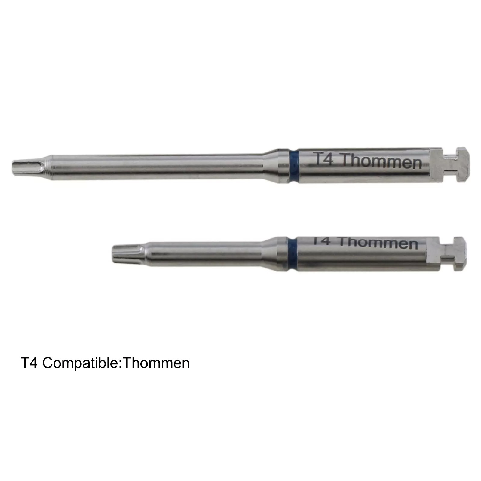 Destornillador Hexagonal para Implantes Dentales Abutment Tipo Latch Acero Inoxidable