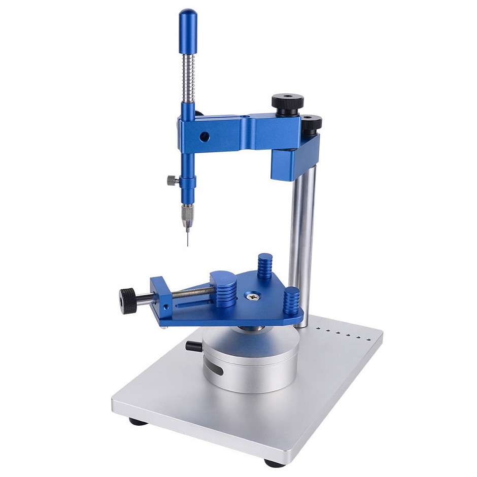 Srefo Paralelómetro Dental Totalmente Ajustable para Laboratorio de Aleación de Aluminio