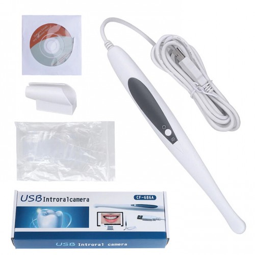 MLG CF-686A Cámara Intraoral Dental USB 1/4 CMOS 6 LEDs 1.3MP