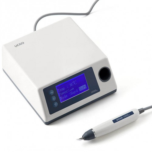 UC60 Cortador Ultrasónico Dental Portátil de Mano con 5 Piezas de Cuchillas