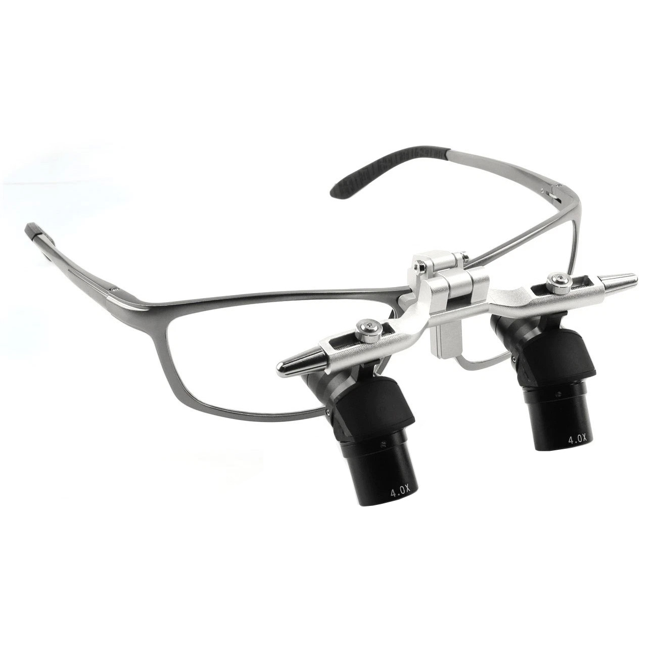 Lupa Dental Quirúrgica Ergonómica Flip-Up 4.0X 5.0X 6.0X 350-450 mm