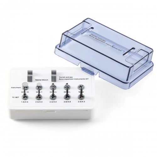 Kit de Expansión Ósea Dental para Implantes Instrumental de Acero Inoxidable