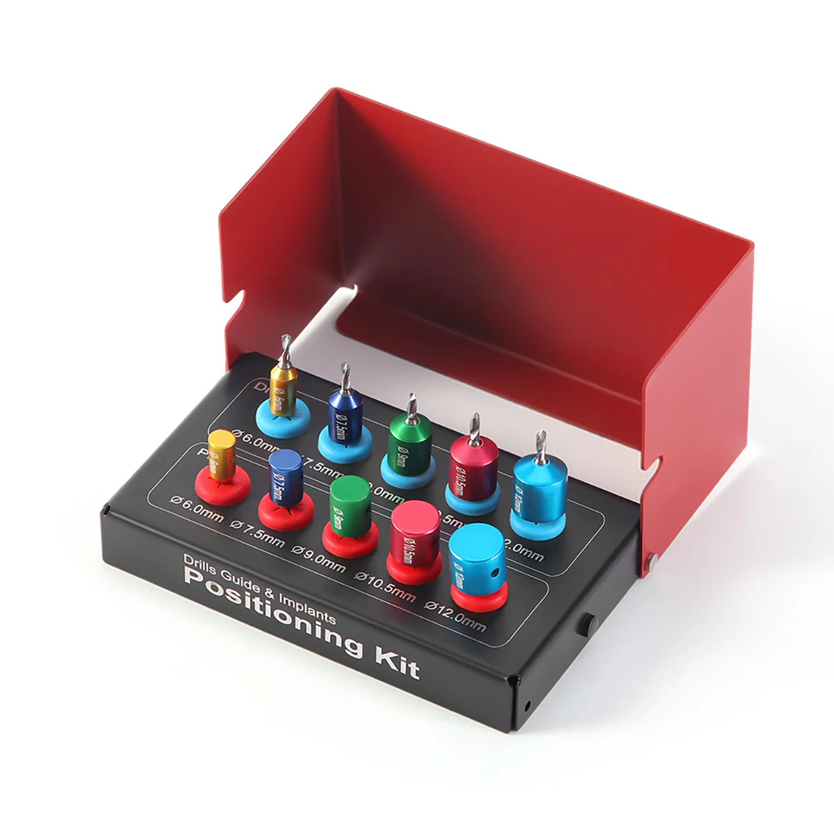 Kit de Guía de Perforación y Posicionamiento para Implantes Dentales Instrumental