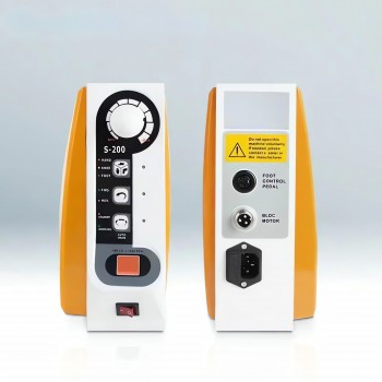 FASTSTRONG S-200 Micromotor Laboratorio Dental 60000 RPM con Pedal y Control