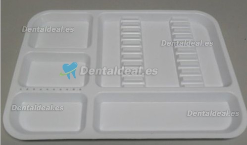 Dental Bandeja Para Instrumento Configurar 300-0011 Blanca