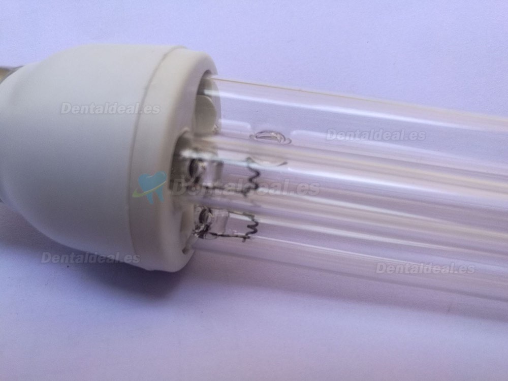 25W Quartz UVC+Ozone Germicidal Lamp Ultraviolet Light Bulb E27/E26 110v Cleans Air