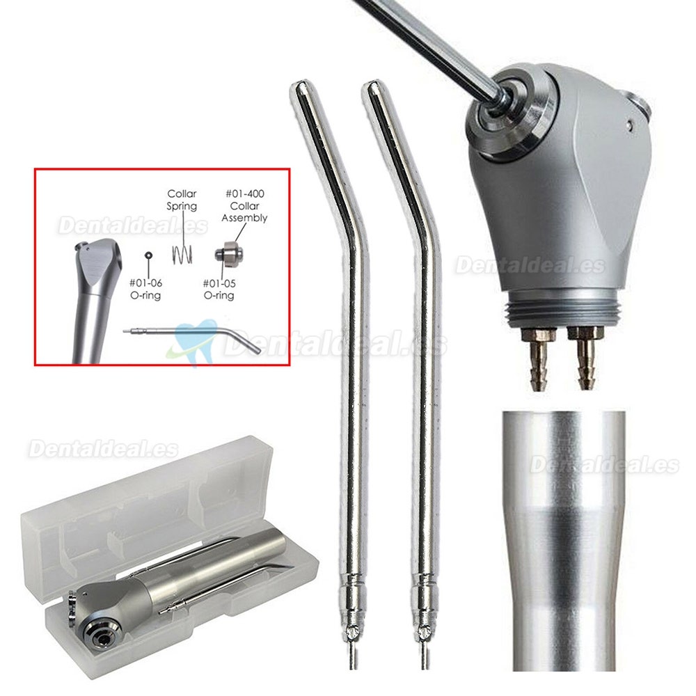 thumbnail image 2 of Dental 3-Way Air/Water Spray Syringe Handpiece – Autoclavable With Quick-Change Nozzle 2 of 4