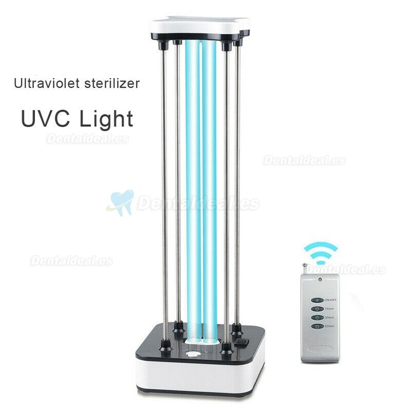 36W UV esterilizador luz ultravioleta Ozono UVC lámparas de desinfección de ozono con control remoto con temporizador