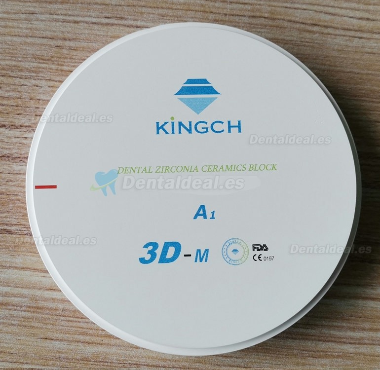 1 Uds Bloque de circonio multicapa para laboratorio Dental 3D bloque de cerámica CAD/CAM