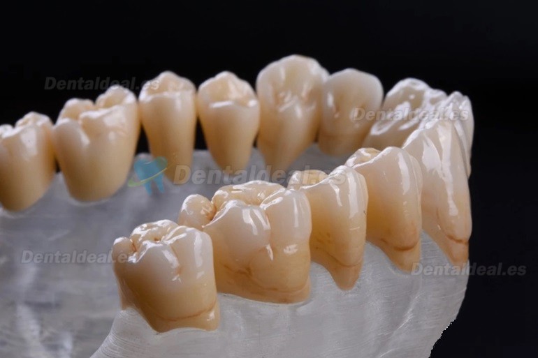 1 Uds Bloque de circonio multicapa para laboratorio Dental 3D bloque de cerámica CAD/CAM