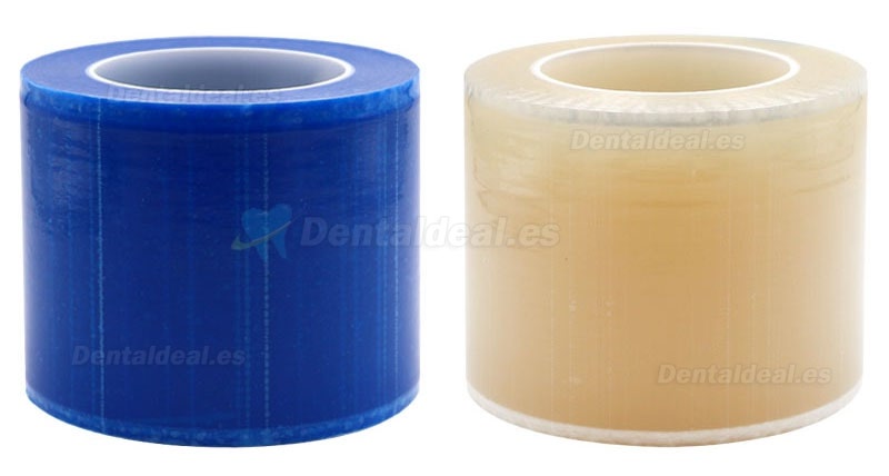 6 Rollos Película protectora dental película protectora desechable envoltura transparente o azul 4 "x 6"