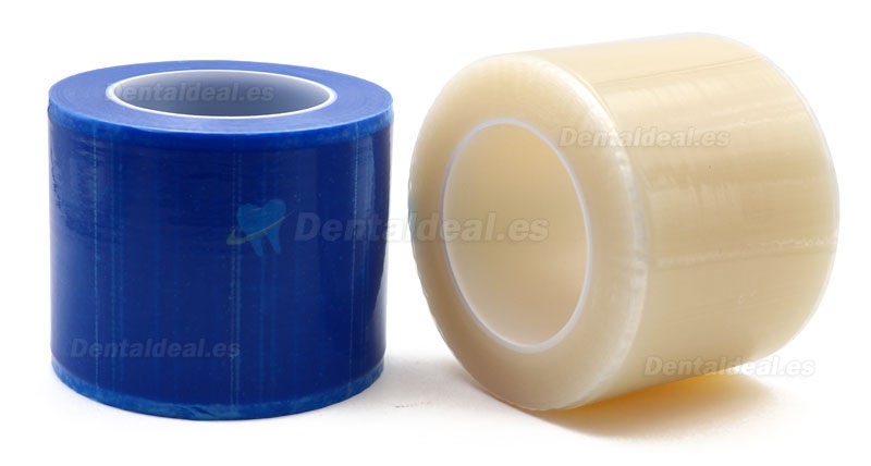 6 Rollos Película protectora dental película protectora desechable envoltura transparente o azul 4 "x 6"