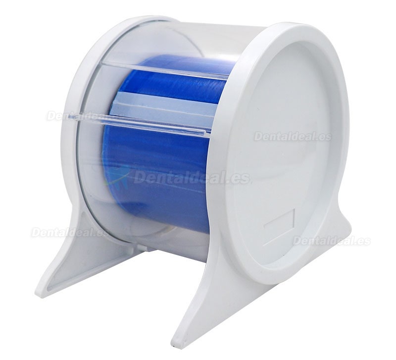 6 Rollos Película protectora dental película protectora desechable envoltura transparente o azul 4 "x 6"