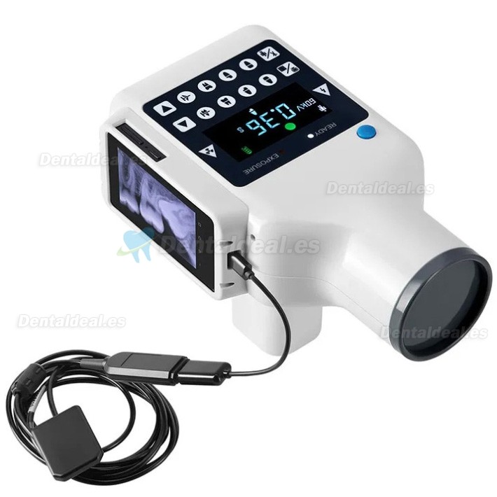 Unidad de rayos X portátil digital dental con kit de sensor intraoral
