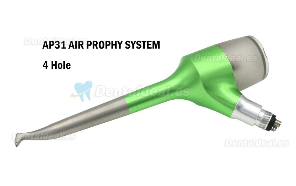 Aeropulidor prophylaxis dental pulidora de flujo de aire 4 agujeros