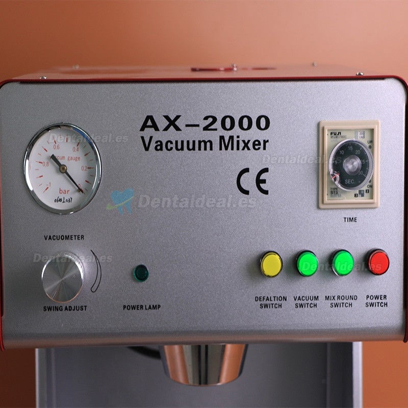 150W Mezclador de vacío para laboratorio dental AX-2000B