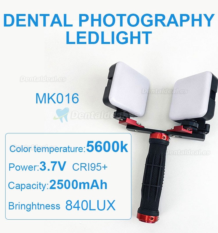 Lampara de fotografía oral dental teléfono móvil Fotografía dental luz de relleno Luz de flash