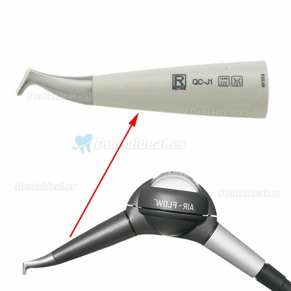 Boquilla aeropulidor profiláctica de aire dental compatible con EMS Handy 2+