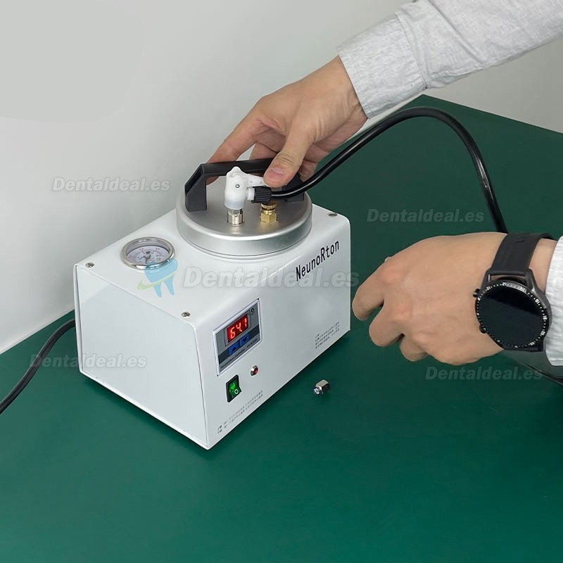 Pote de presión de curado portátil del polimerizador de laboratorio dental automático con pantalla