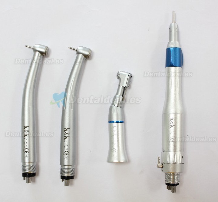 BD-402 Unidad dental portátil + lámpara de polimerización + kit de pieza de mano + cabezal de maniquí dental