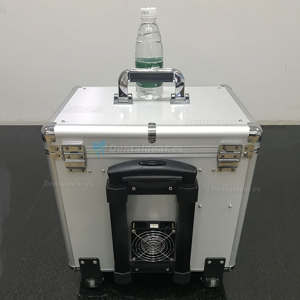 BD402A Unidad Turbina Dental con rueda + Compresor + Aspiración + Jeringa Triplex BD402A Unidad Turbina Dental con rueda + Compresor + Aspiración + Jeringa Triplex