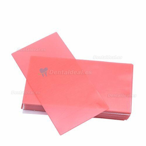 20Pcs Cera para placa base de laboratorio dental Ortodoncia tipo normal rojo cera