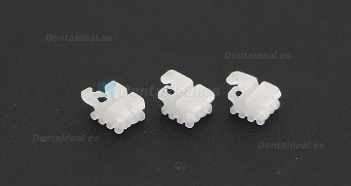 5 paquete/20 piezas dentales Ortodoncia Brackets de cerámica del soporte MBT Ganchos 022 345