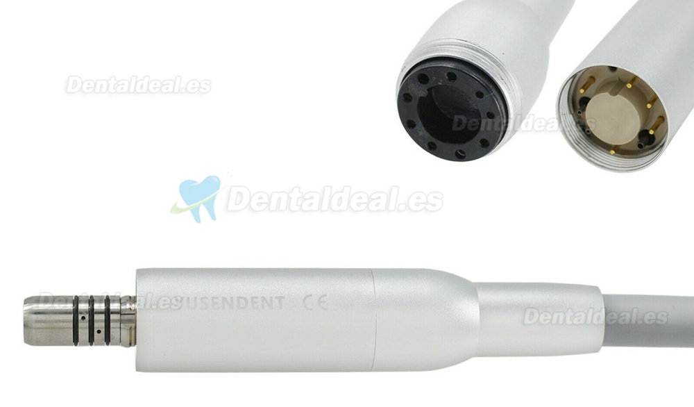 YUSENDENT COXO C PUMA INT + Dental incorporado Micro motor eléctrico LED +1: 5 Pieza de mano contra ángulo de fibra óptica