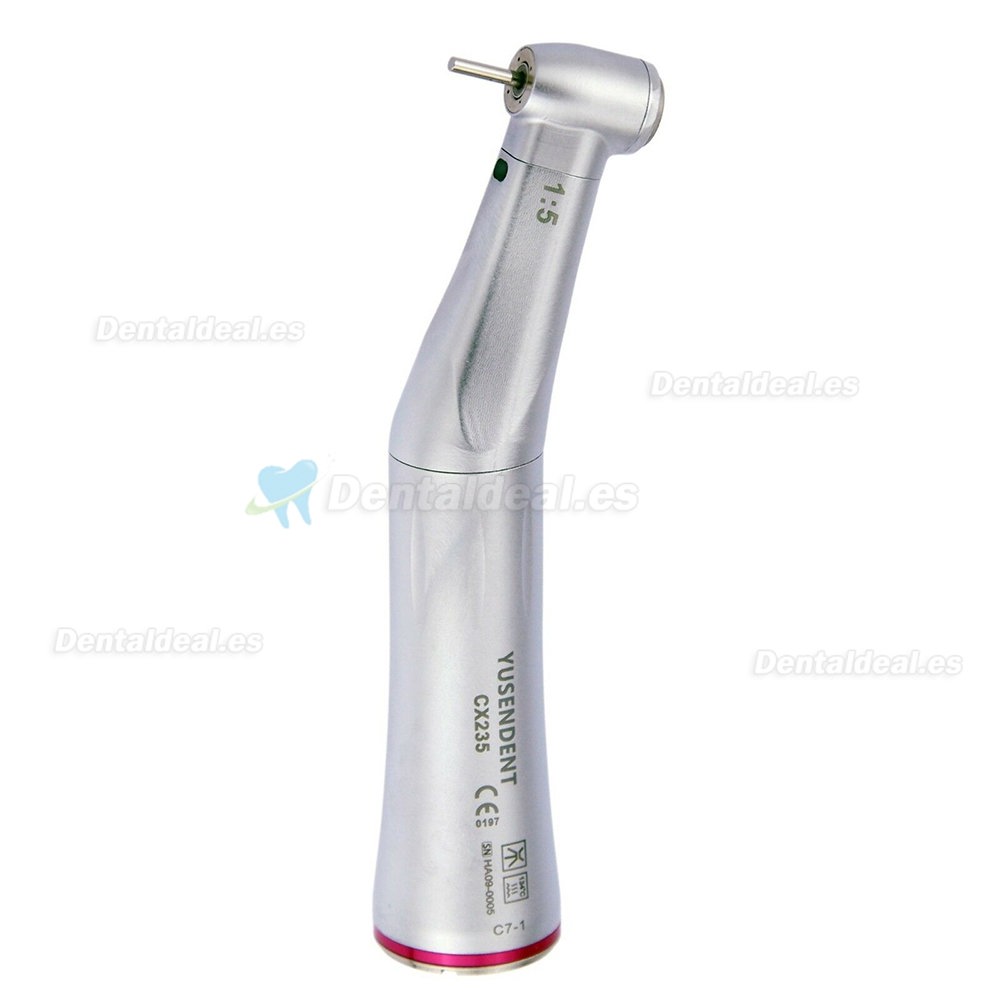 YUSENDENT COXO C PUMA INT + Dental incorporado Micro motor eléctrico LED +1: 5 Pieza de mano contra ángulo de fibra óptica YUSENDENT COXO C PUMA INT + Dental incorporado Micro motor eléctrico LED +1: 5 Pieza de mano contra ángulo de fibra óptica