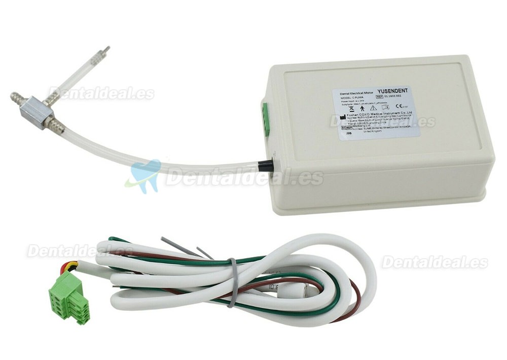 YUSENDENT COXO Dental eléctrico LED Micro motor 1: 4.2 Fibra óptica 45 ° Contra ángulo C7-3