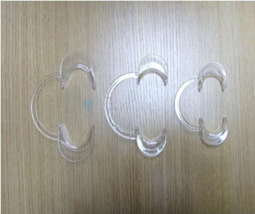 50 PCS Retractor de Labios y Mejillas para Odontología Lanqueamiento Dental C-SHAPE Tamaño M