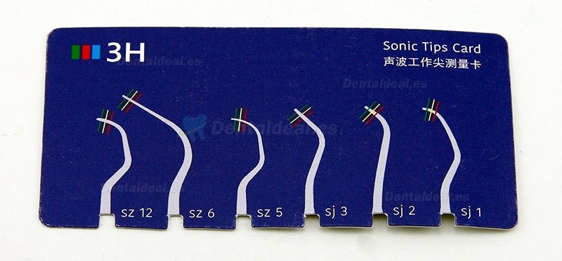 Sonic L Dental Fibra óptica Escalador de Aire Compatible KAVO Multiflex Acoplador 6 Hoyos