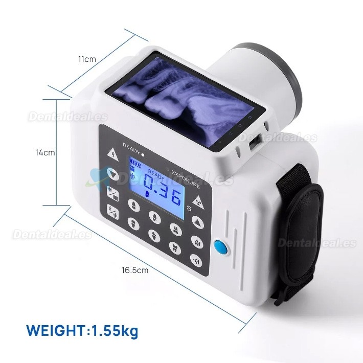 Sistema de radiografía dental portátil con kit de sensor de rayos X intraoral RVG