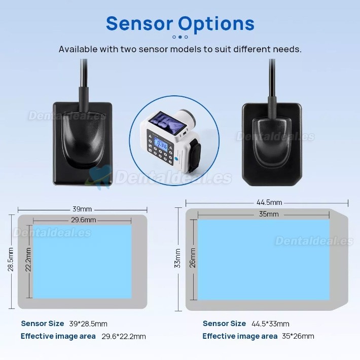 Sistema de radiografía dental portátil con kit de sensor de rayos X intraoral RVG