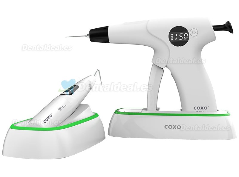 COXO C-Fill mini kit de sistema de obturación endodóntica pistola de obturación endo dental + pluma