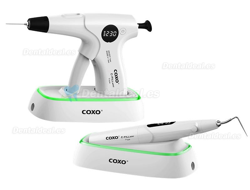 COXO C-Fill mini kit de sistema de obturación endodóntica pistola de obturación endo dental + pluma