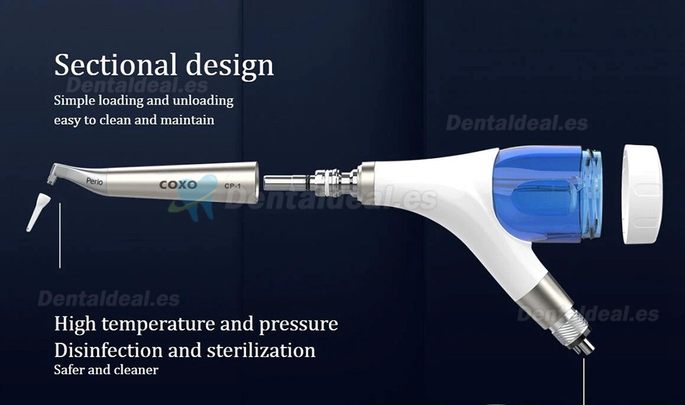 YUSENDENT COXO CP-1 2 in 1 Aeropulidor Dental (Supragingival + Subgingival)