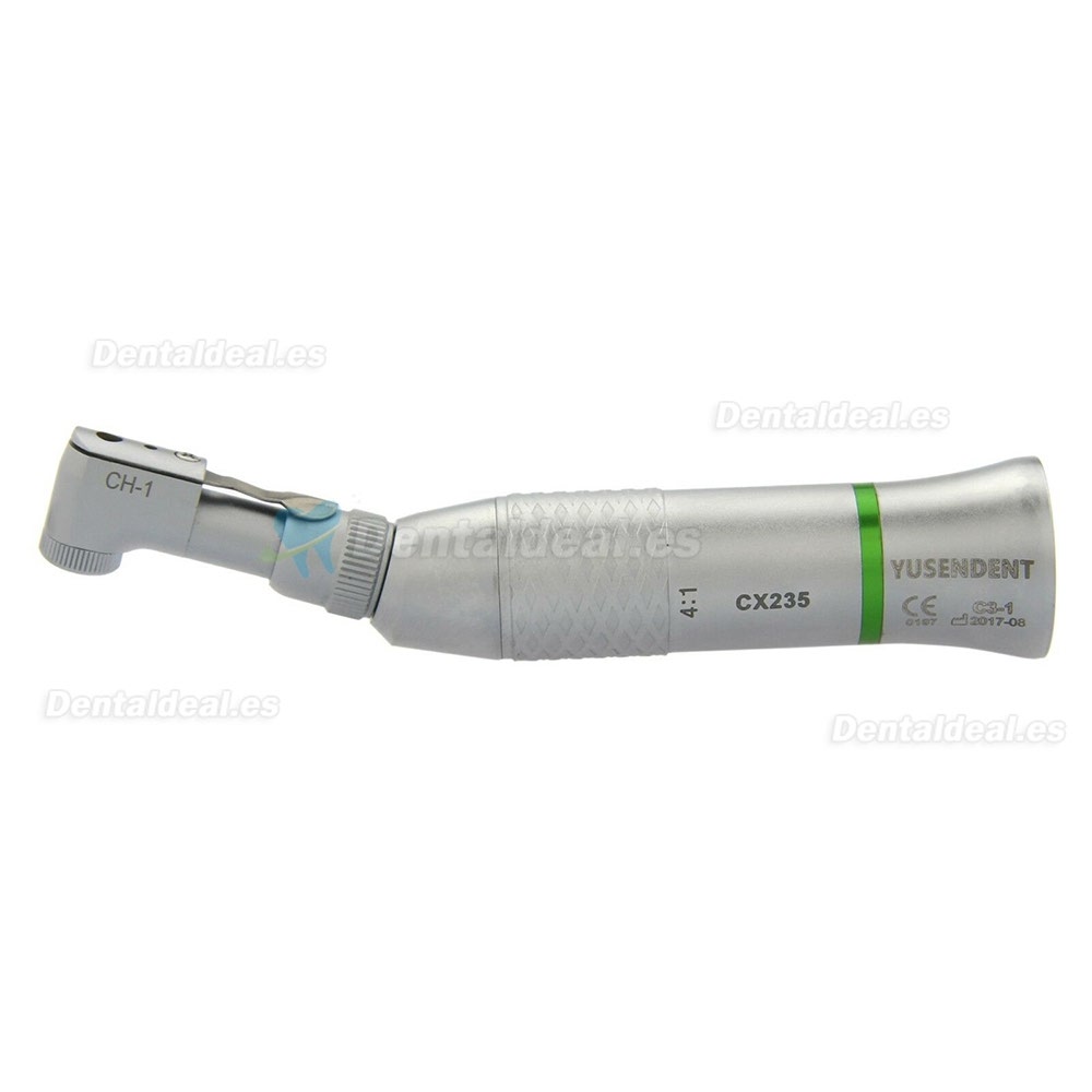 YUSENDENT® Contra-ángulo Dental Reductor 4:1 Anillo verde CX235C3-1 Tipo E