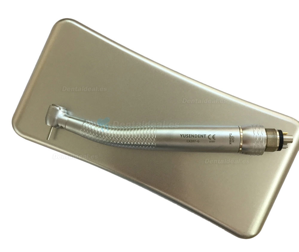 YUSENDENT® Dental Botón Fibra Pieza de Mano CX207-GK-SP 6 agujeros con Kavo acoplamiento rápido