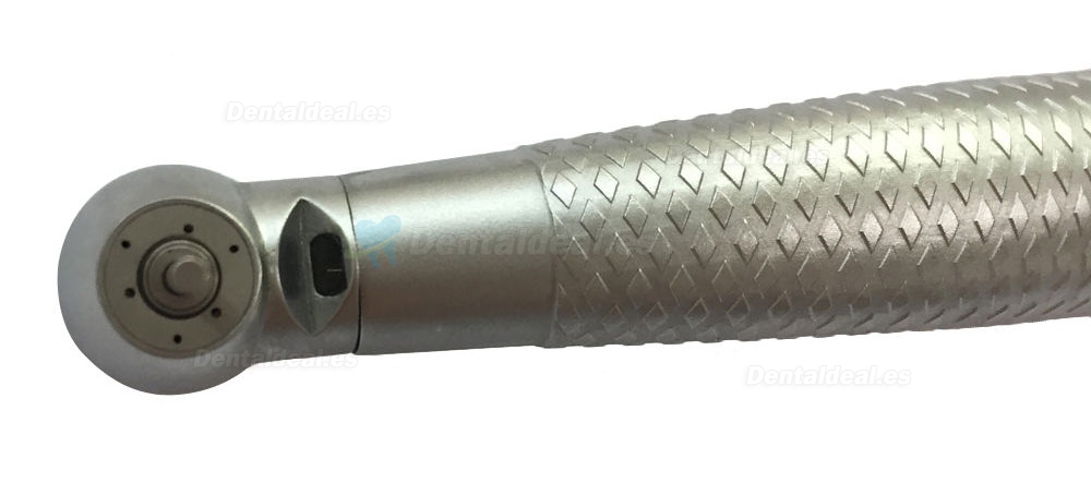 YUSENDENT® Torque Botón Fibra Pieza de mano CX207-GS-TP de 6 agujeros + Acoplador